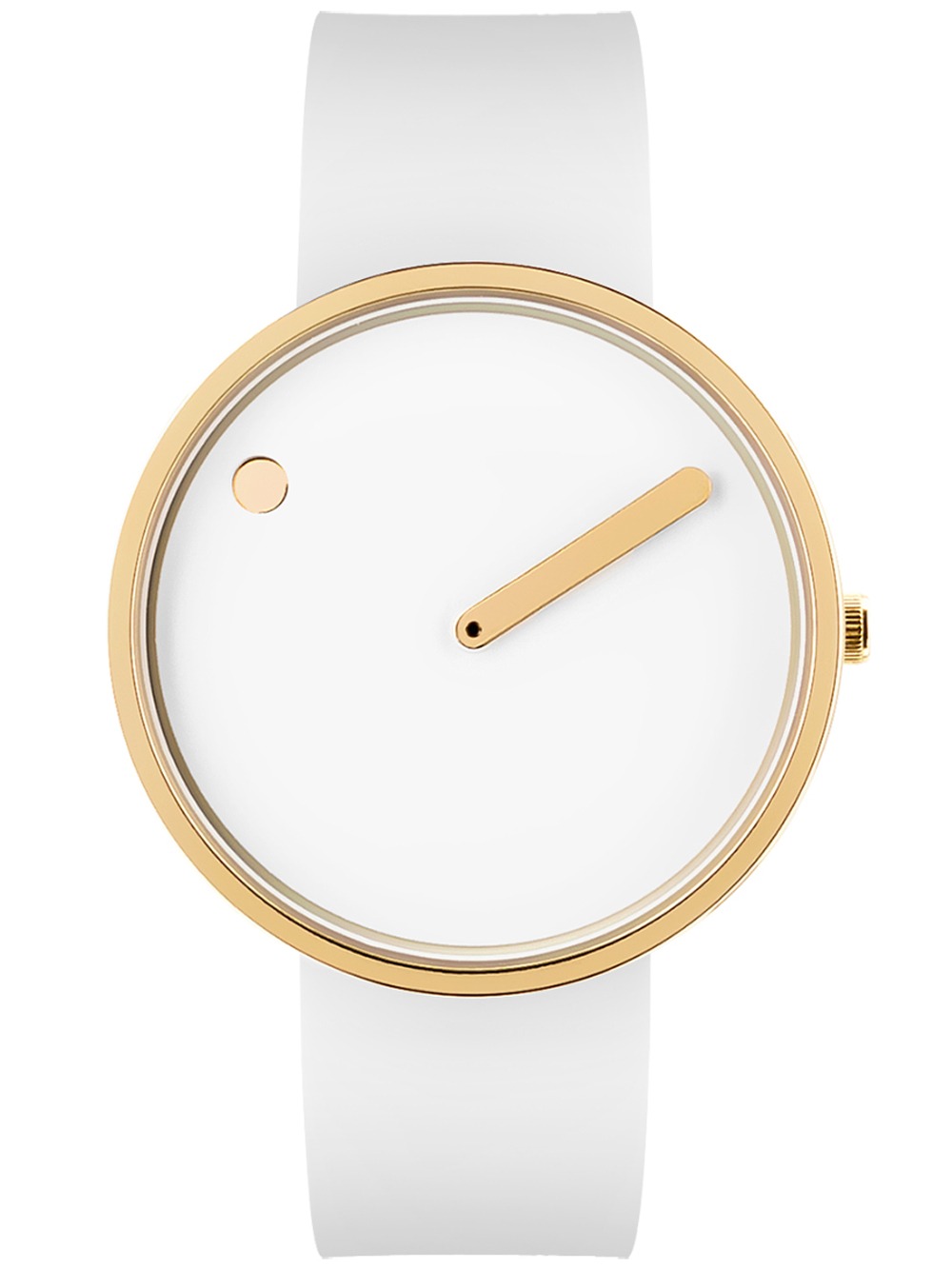 5712799009380 - Picto 43321-0220G White Silicone Unisex 40mm 5ATM