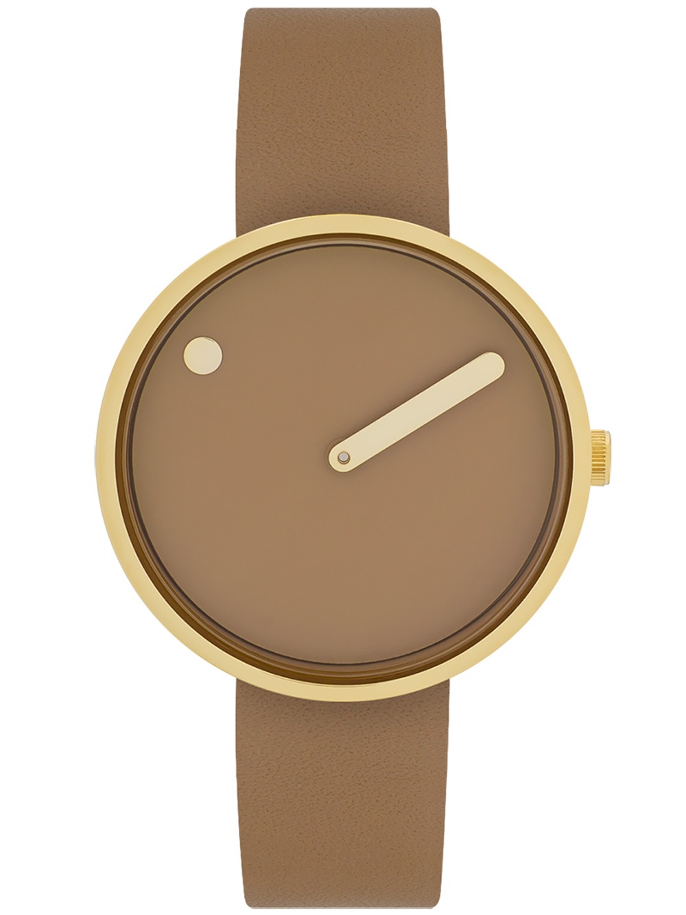 5712799027865 - Picto 34002-4814G Cappuccino Brown Unisex 34mm 5ATM 5712799027865 - Picto 34002-4814G Cappuccino Brown Unisex 34mm 5ATM