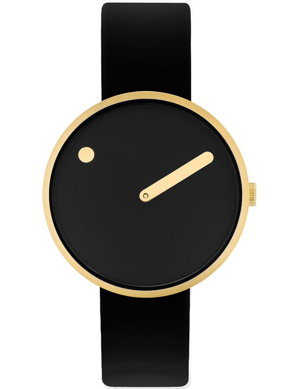 5712799028534 - Picto 34087-4114G Unisex Black 34mm 5ATM