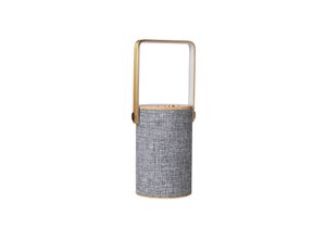 5712802219959 - LOOM DESIGN Silo 1 Dekoleuchte BT-Speaker grau