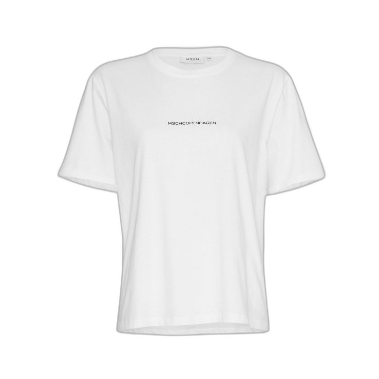 5712808688131 - T-Shirt mit Logo für Frauen Moss Copenhagen Terina Organic 5712808688131 - T-Shirt mit Logo für Frauen Moss Copenhagen Terina Organic