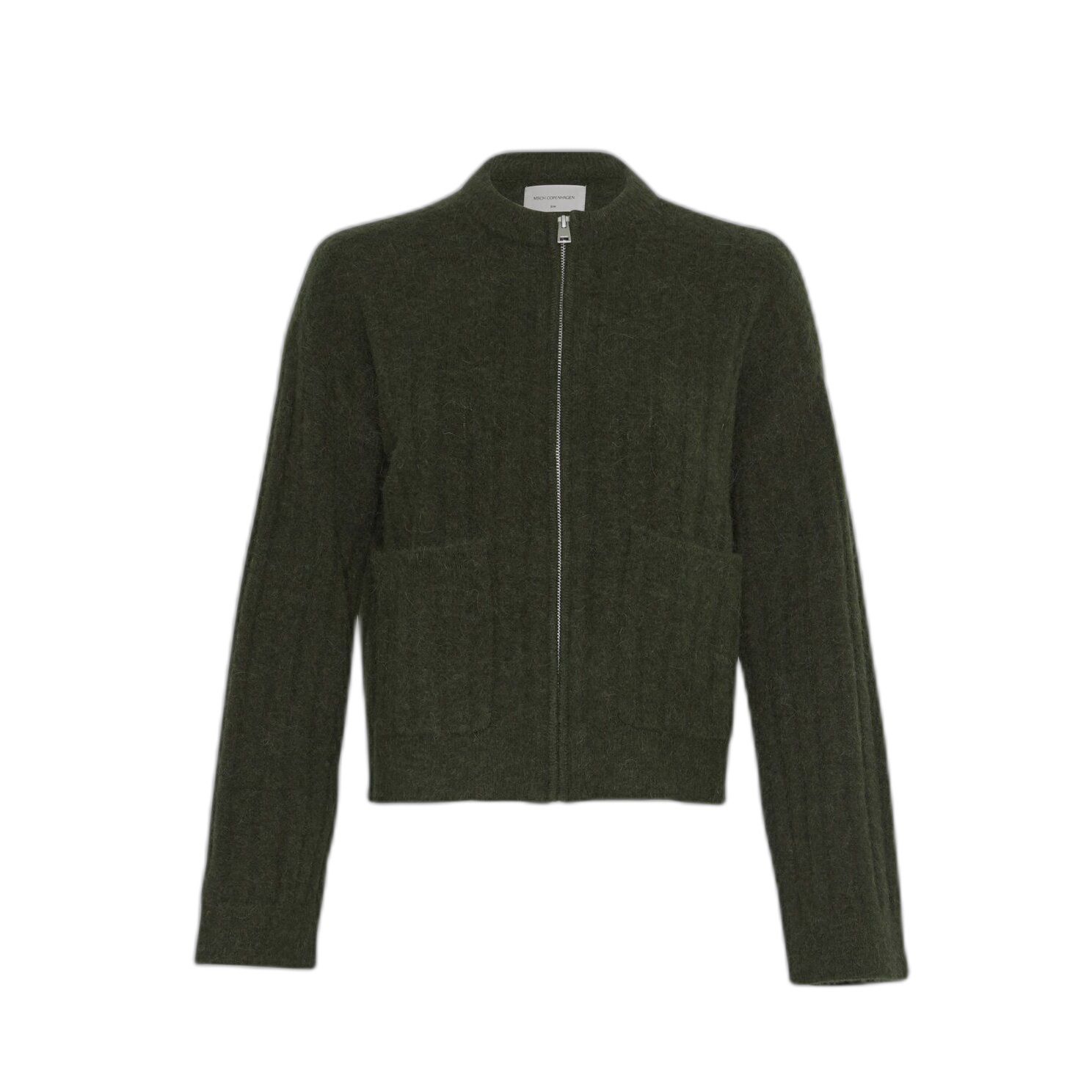 5712808779136 - Strickjacke mit Reißverschluss Damen Moss Copenhagen Gertrude Nenaya