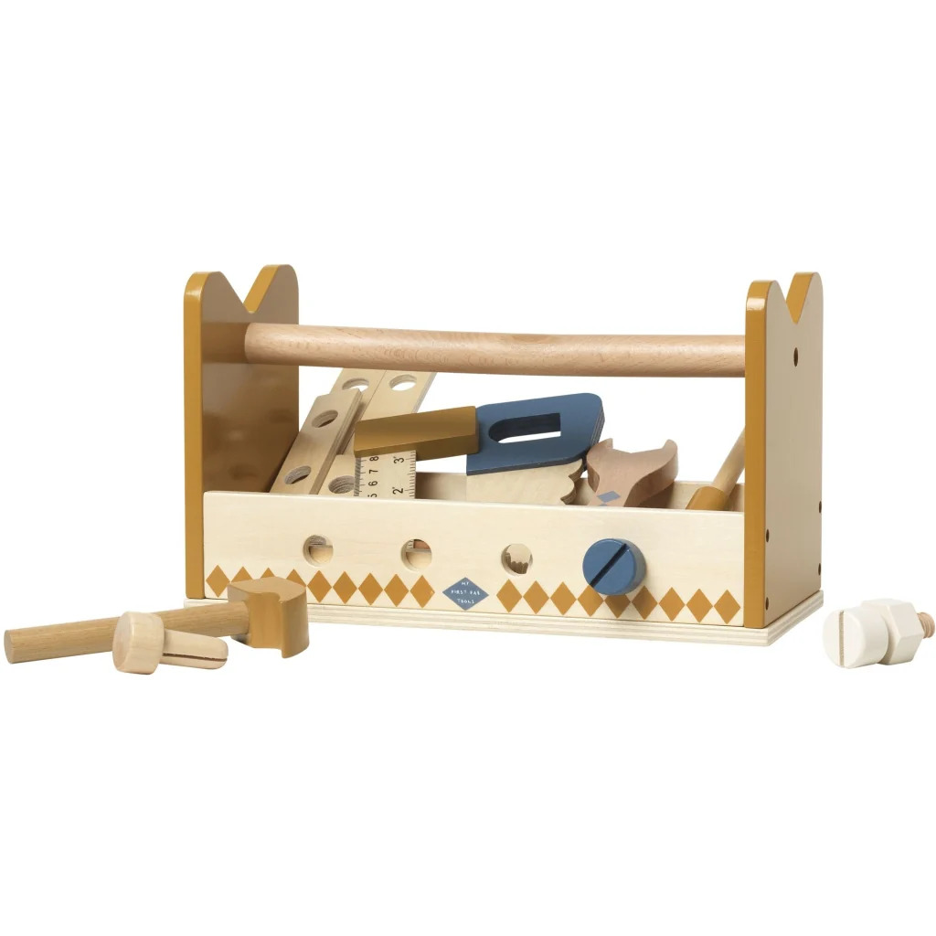 5713034210646 - Werkzeugkiste aus Holz Fabelab 5713034210646 - Werkzeugkiste aus Holz Fabelab