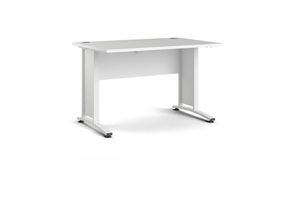 5713035049351 - Ebuy24 - Prisme Schreibtisch Breite 120 cm weiss - Weiß