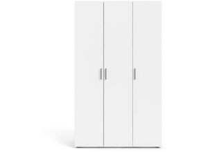 5713035072724 - Ebuy24 - Petra Kleiderschrank 3 Türen weiß - Weiß