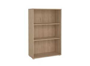 5713035084468 - Regal HOME AFFAIRE Sign Ablageregal Aktenregal Bücherregal Standregal Wandregal Regale Gr B H T 796 cm x 1236 cm x 343 cm 3 St braun (jackson hickory) Home Affaire niedrig 2 Einlegeböden Höhe 123 cm Breite 796 cm