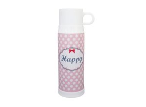 5713178100810 - Thermoskanne in verschiedenen Modellen rosa Punkte Happy 500 ml