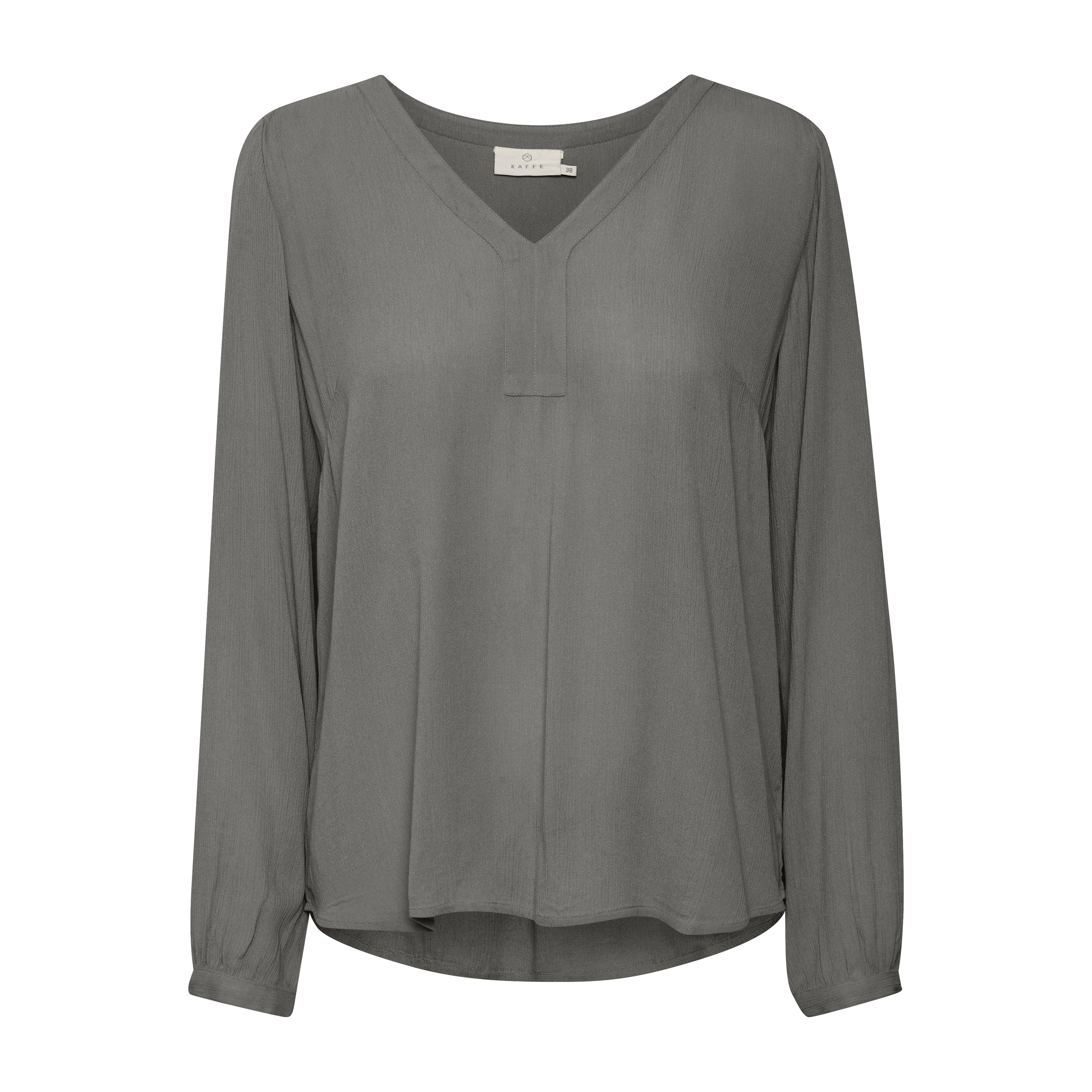 5713343036449 - Langärmelige Bluse Frau KAFFE Amber 5713343036449 - Langärmelige Bluse Frau KAFFE Amber
