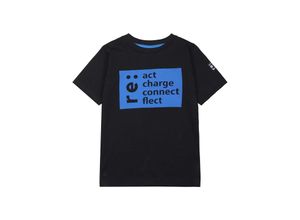 5713412605002 - - T-Shirt REACT in black beauty Gr98 104