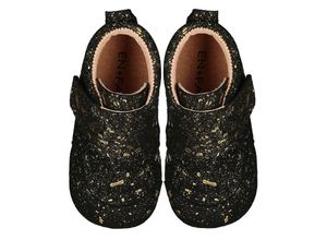 5713460972576 - - Klett-Hausschuhe BLACK GLITTER in schwarz Gr18