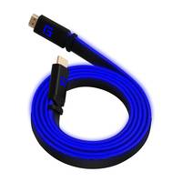 5713474051007 - Floating Grip HDMI Kabel High Speed 8K 60Hz LED 15m blau