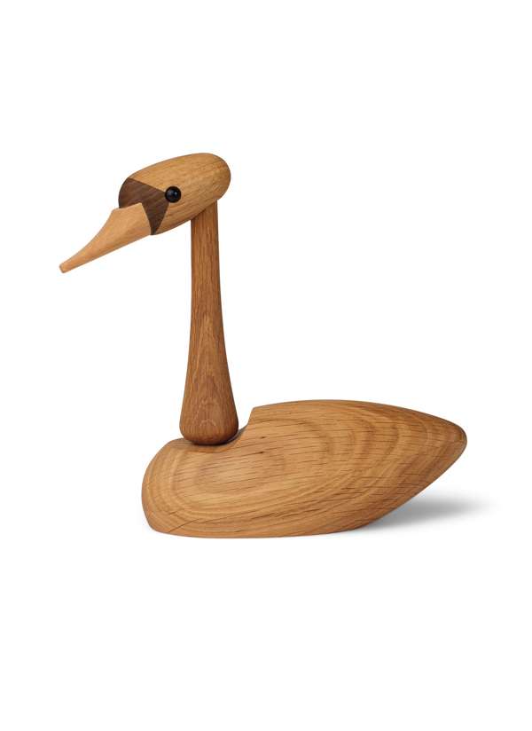 5713487061727 - The Cygnet - Schwan Holzfigur