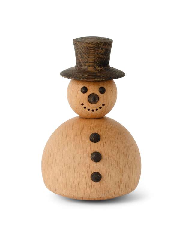 5713487061802 - The Snowman Small - Kleiner Schneemann Holzfigur