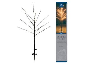 5713582864056 - Det Gamle Apotek Weihnachtlicher Baum mit Lichterkette künstlich 50 LED 90 cm