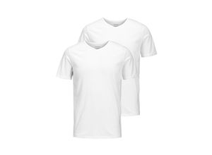 5713730659077 - JACBASIC V-NECK TEE 2PK Herren T-Shirt