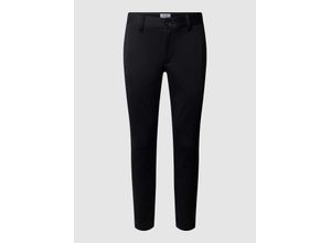 5713736811523 - Slim Fit Stoffhose aus Viskose-Mix Modell MARK