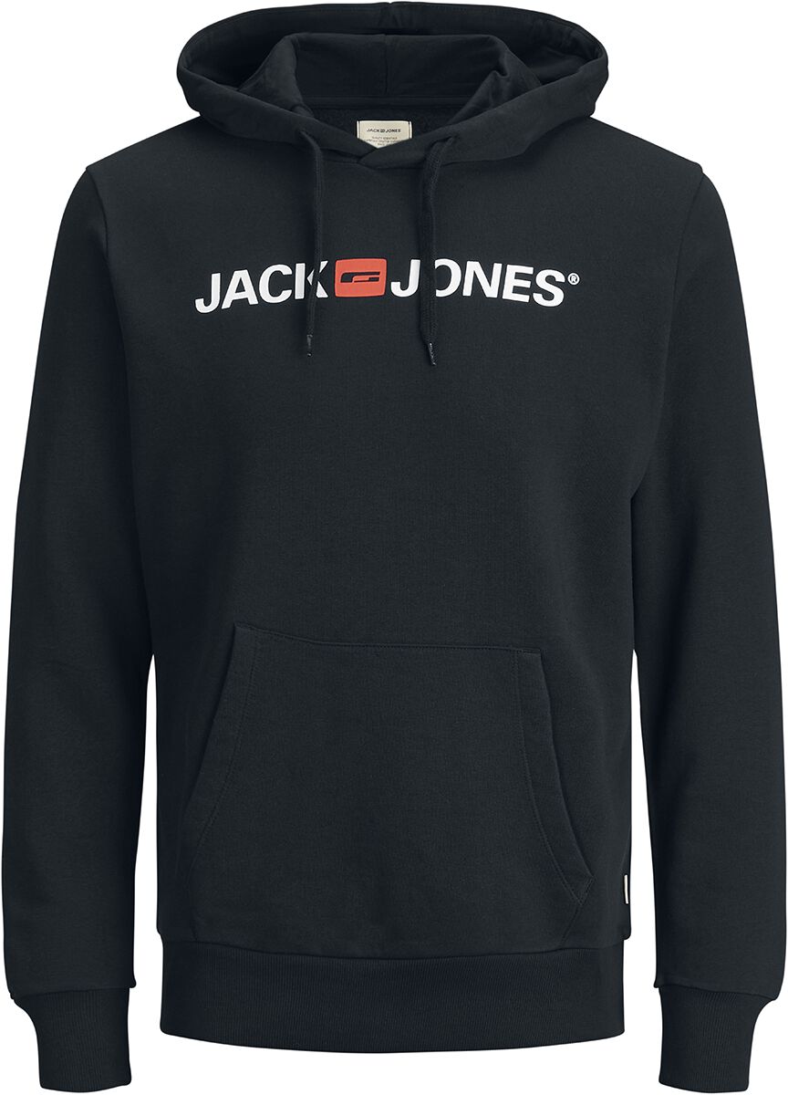 5713738734967 - Jack & Jones JJECORP OLD LOGO SWEAT HOOD NOOS Kapuzenpullover schwarz in M