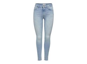 5713743396846 - ONLY Ankle Jeans Blush REA306 Light Blue Denim Unifarben Blau - Gr XS x 30