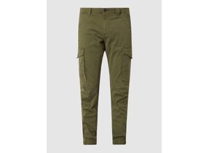 5713743991140 - Jack & Jones Intelligence - Grüne Cargohose mit Bündchen