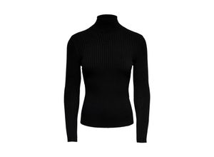 5713746125580 - ONLY Rollkragenpullover ONLKAROL L S ROLLNECK PULLOVER KNT NOOS Black Unifarben Schwarz - Gr XS