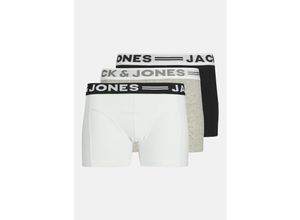 5713779783122 - Jack & Jones Junior Boxershorts SENSE Unterhosen Dreierpack