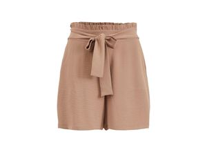 5713787911739 - VILA Shorts Rasha Portabella Unifarben Beige - Gr 36