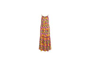 5713788984350 - VILA Maxikleid Mesha Black AOP Flower GeblmtFloral Bunt - Gr 36