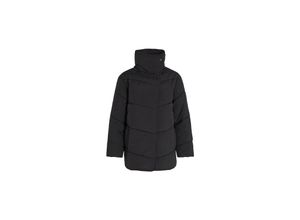 5713789218553 - VILA Steppjacke Louisa Black Unifarben Schwarz - Gr 36