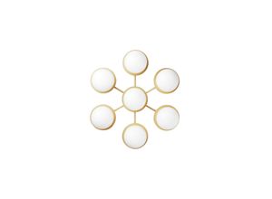 5713839003238 - Nuura Aps Nuura Liila Star Wandleuchte 7-flg gold opal