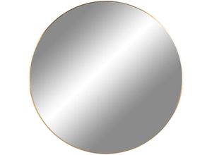 5713917004782 - Jeanne Spiegel Ø100 cm Rahmen Messingoptik - Schwarz