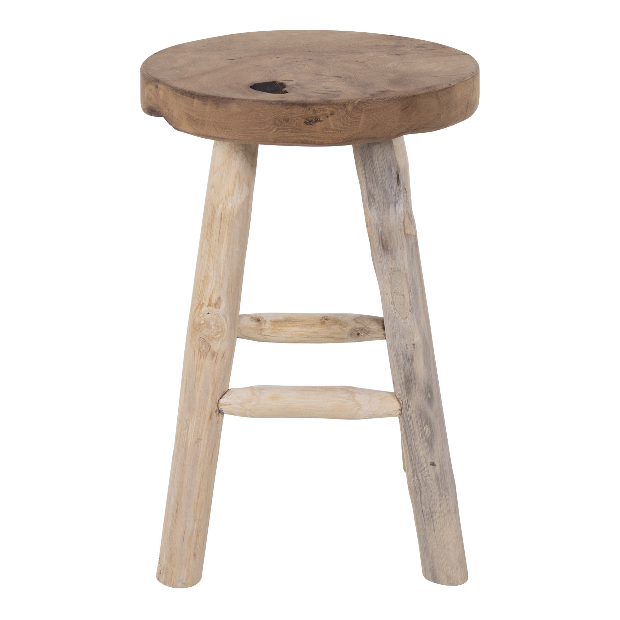 5713917006113 - Teakholzhocker mit 4 Beinen Badia 5713917006113 - Teakholzhocker mit 4 Beinen Badia
