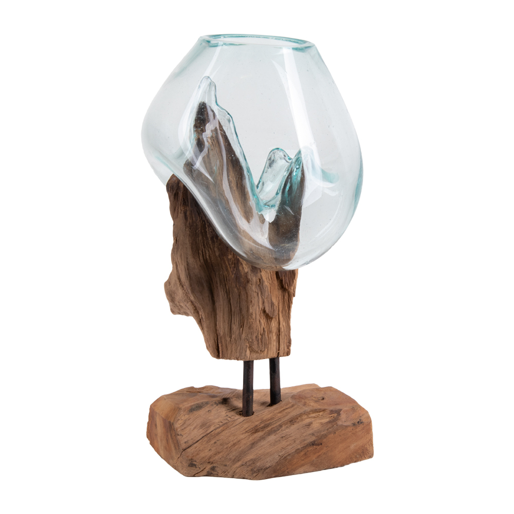 5713917009503 - Dekoschale »San Marino 25 x 18 x 15 cm 1« Holzart Teakholz (Indonesien)