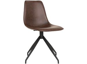 5713917018451 - Ebuy24 - Monaco Esszimmerstuhl pu Kunstleder braun