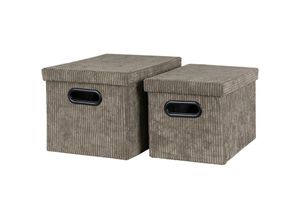 5713917021307 - Agusta Boxen mit Deckel samt Satz von 2 grün - Grün