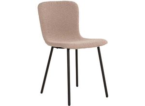 5713917025268 - Halden Esszimmerstuhl bouclé beige - Beige