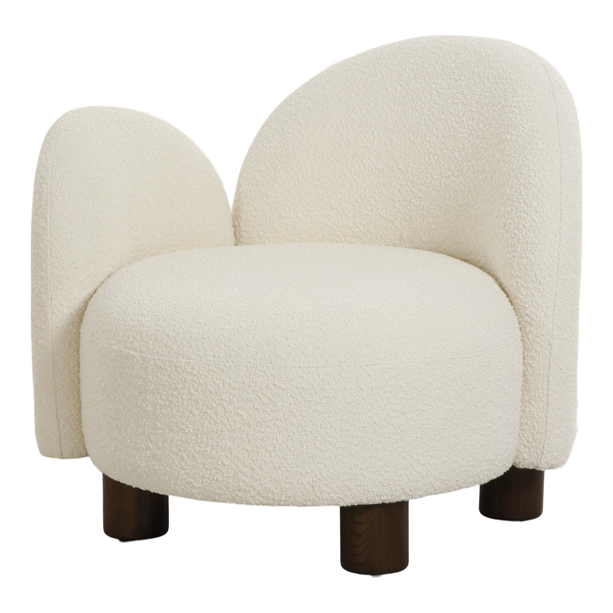 5713917025718 - Lounge Chair Bouclé rechts rund Honolulu