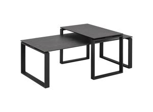 5713941141170 - Ebuy24 - Kamma Couchtisch Set schwarz - Schwarz