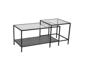 5713941143655 - Ebuy24 - Sea Couchtisch klar - Glas Weiß