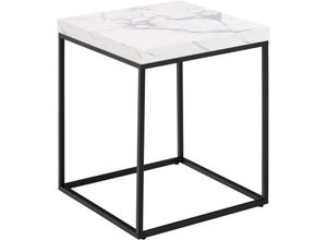 5713941310903 - Ebuy24 - Barossa Couchtisch 40cm Marmor Dekor weiß