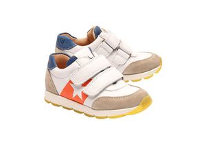 5714163691900 - bisgaard - Sneaker LIAM flach in weiß orange Gr35