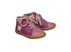 5714163860467 - bisgaard - Schnür-Lauflernschuhe SAMUEL gefüttert in fuchsia Gr20