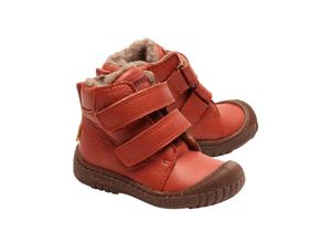 5714163872293 - bisgaard - Klett-Lauflernbooties EVON TEX gefüttert in brick Gr26