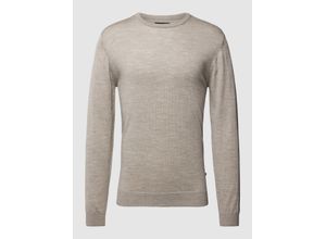 5714347877441 - Strickpullover in melierter Optik Modell Margrate