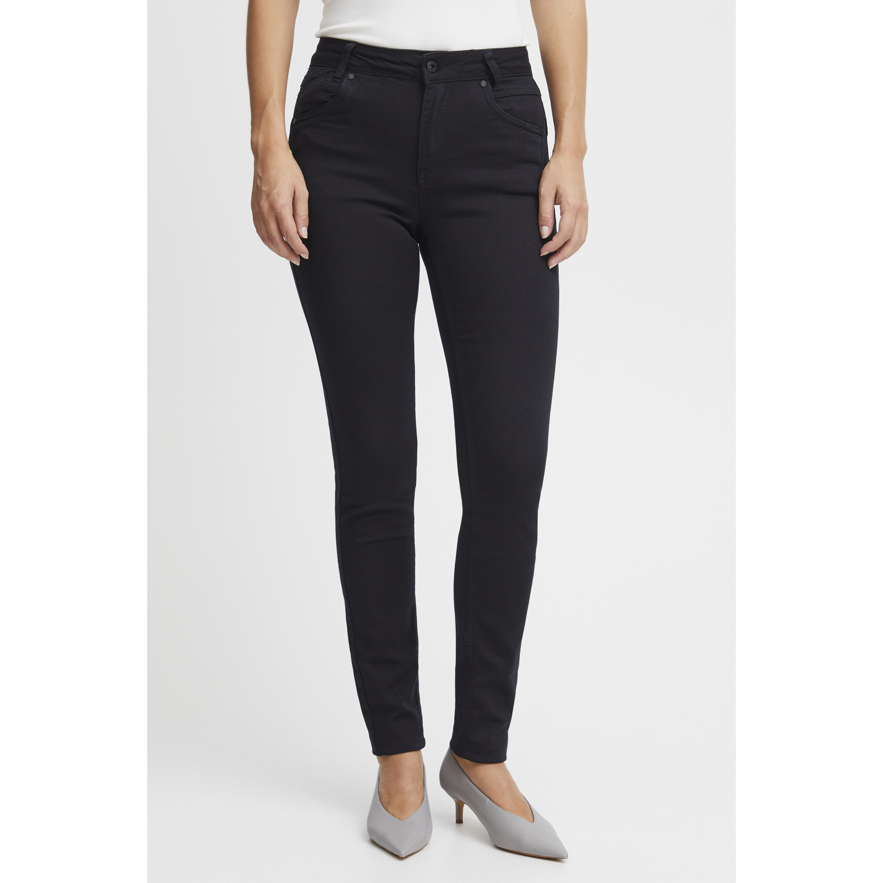 5714348321462 - Jeans mit hoher Taille Damen Carmen Skinny