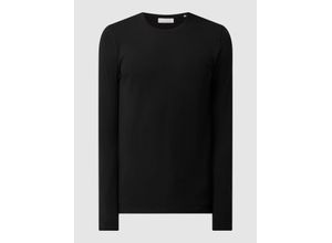 5714351402851 - Slim Fit Longsleeve mit Stretch-Anteil Modell Theo