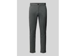 5714390064249 - Slim Fit Stoffhose mit verkürztem Schnitt