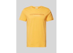 5714398996214 - T-Shirt mit Label-Print Modell Copenhagen