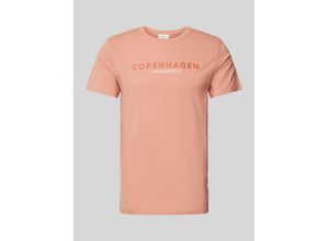 5714398996382 - T-Shirt mit Label-Print Modell Copenhagen