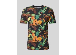5714399052957 - T-Shirt mit Allover-Muster Modell oasis 5714399052957 - T-Shirt mit Allover-Muster Modell oasis