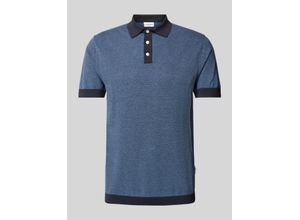 5714399347480 - Slim Fit Poloshirt mit Knopfleiste